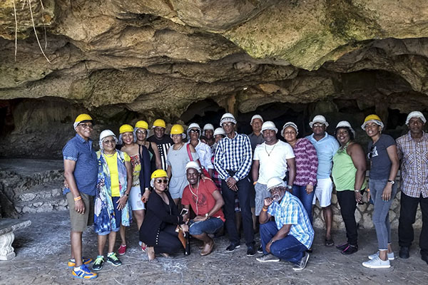 Green Grotto Cave - Glistening Waters Tour - Jamaica Sea Shell Tours - www.JamaicaSeaShellTours.com