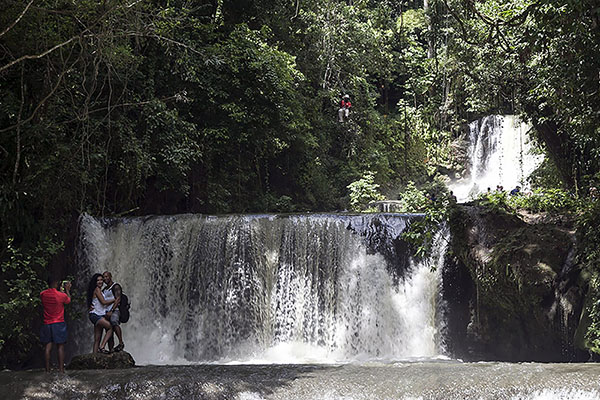 YS Falls - Jamaica Sea Shell Tours - www.JamaicaSeaShellTours.com
