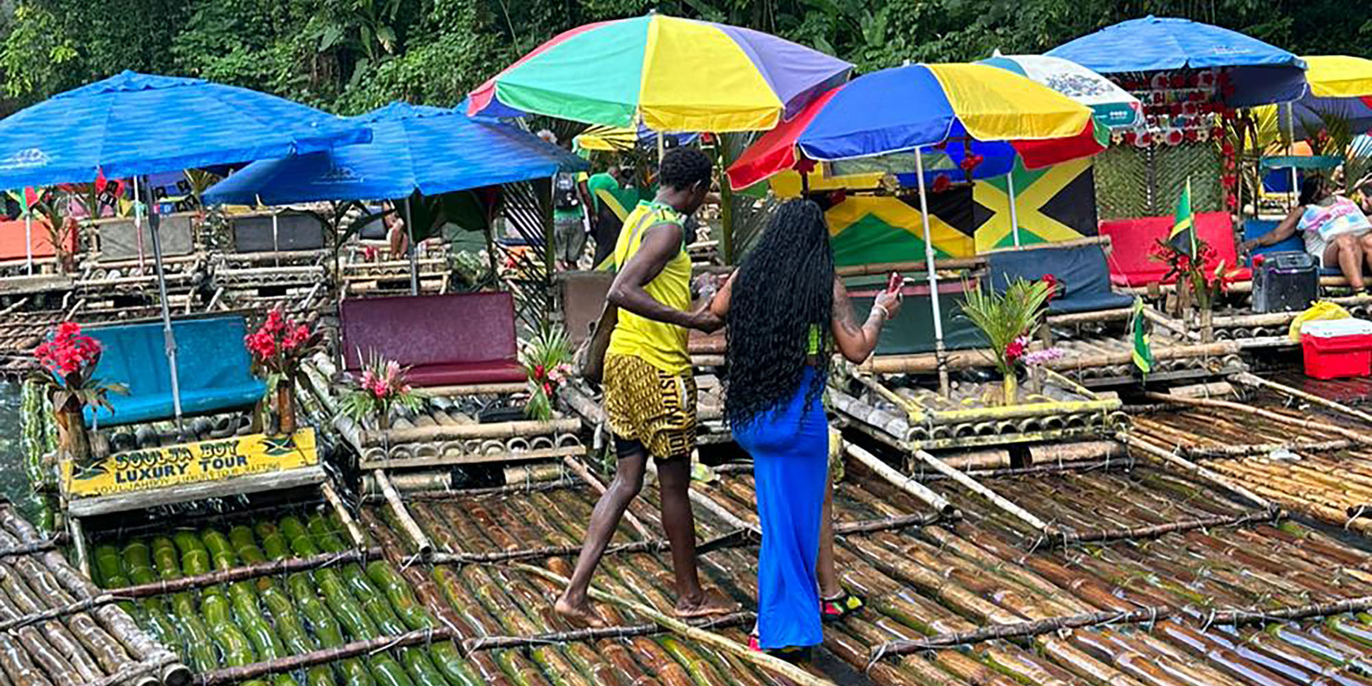 Jamaican Rafting - Jamaica Sea Shell Tours - www.jamaicaseashelltours.com